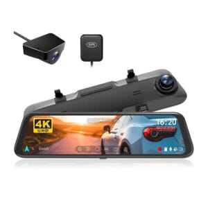 Cam Hành Trình Gương Wolfbox G850 4K