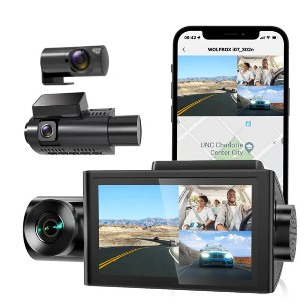 Camera hành trình ô tô Wolfbox I07 4K