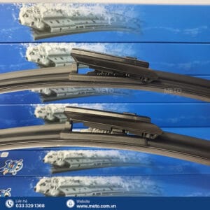 Gạt Mưa Xe Mercedes GLC300 (2016 » 2024) Silicone Meto Aeroflex - 2023+