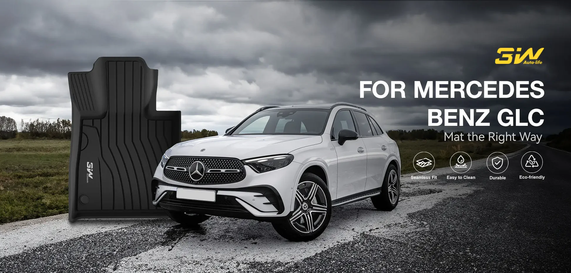 Tham san 3w Mercedes Benz GLC 2023 2024