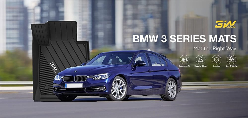 Thảm Sàn Xe BMW 320i (2013 » 2024) 3W Chính Hãng 2 Thảm sàn xe BMW 320i thương hiệu 3W chính hãng