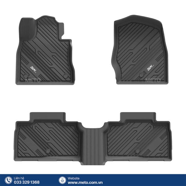 Thảm Sàn Xe Ford Explorer (2020 » 2024) 3W Chính Hãng