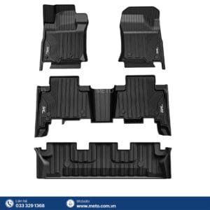 Thảm Sàn Xe Toyota Prado (2010 » 2023) 3W Chính Hãng