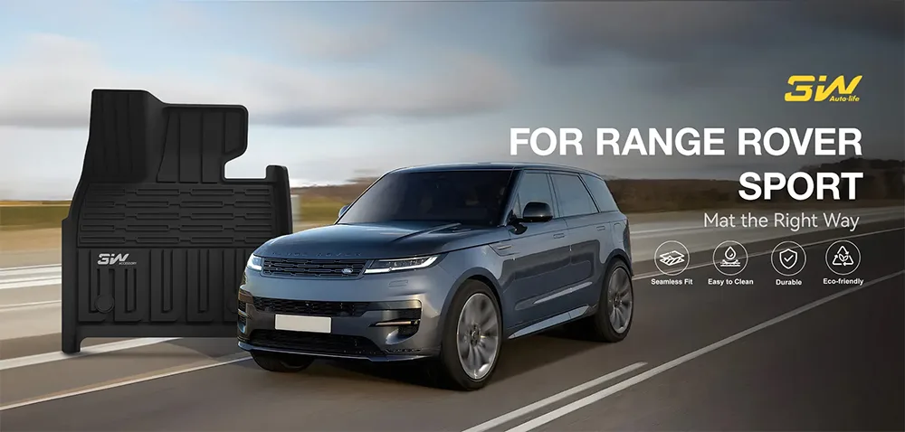 Thảm Sàn Xe LandRover Discovery Sport (2020 » 2025) 3W Chính Hãng 2 Thảm sàn xe LandRover Range Rover Sport thương hiệu 3W chính hãng
