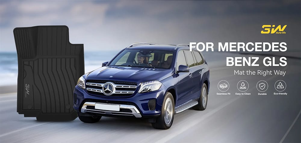 Thảm Sàn Xe Mercedes GLE400 (2016 » 2019) 3W Chính Hãng 2 Thảm sàn xe Mercedes GLE400 thương hiệu 3W chính hãng