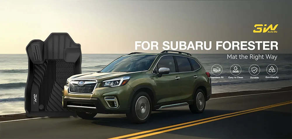 Thảm Sàn Xe Subaru Forester (2019 » 2024) 3W Chính Hãng 2 Thảm sàn xe Subaru Forester thương hiệu 3W chính hãng