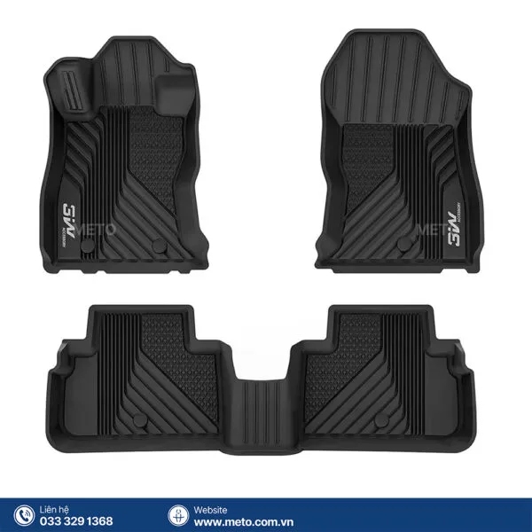 Thảm Sàn Xe Subaru Forester (2019 » 2024) 3W Chính Hãng