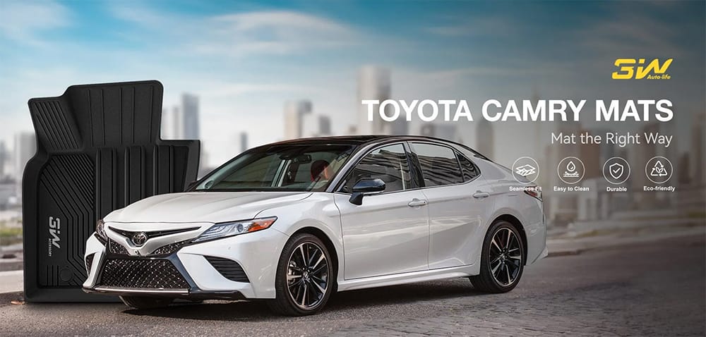Thảm Sàn Xe Toyota Camry (2020 » 2024) 3W Chính Hãng 2 Thảm sàn xe Toyota Camry thương hiệu 3W chính hãng