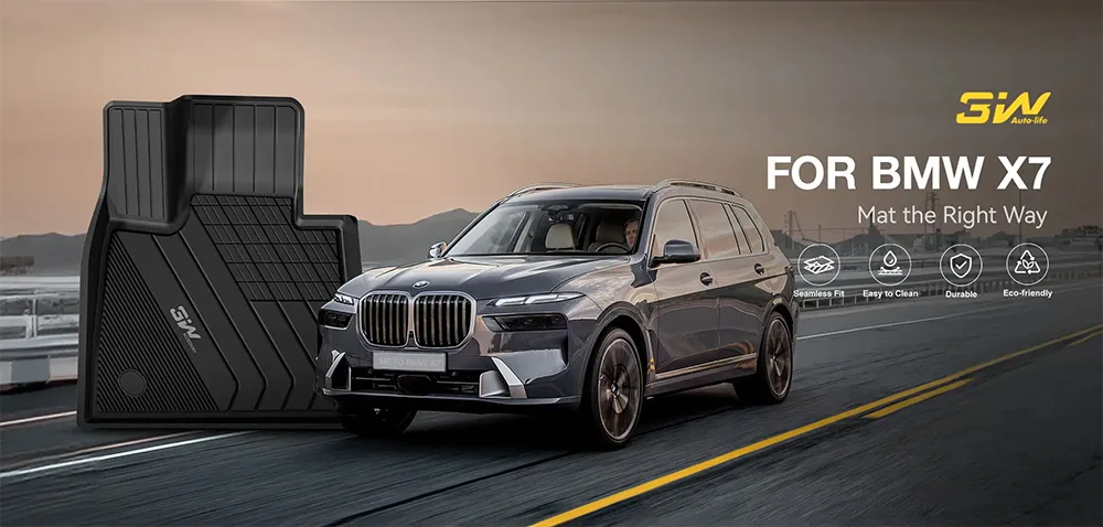 Thảm Sàn Xe BMW X7 (2018 » 2024) 3W Chính Hãng 2 Tham san xe BMW X7 3W 1