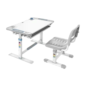 Bo ban ghe tre em co the dieu chinh B301 Mau Xanh