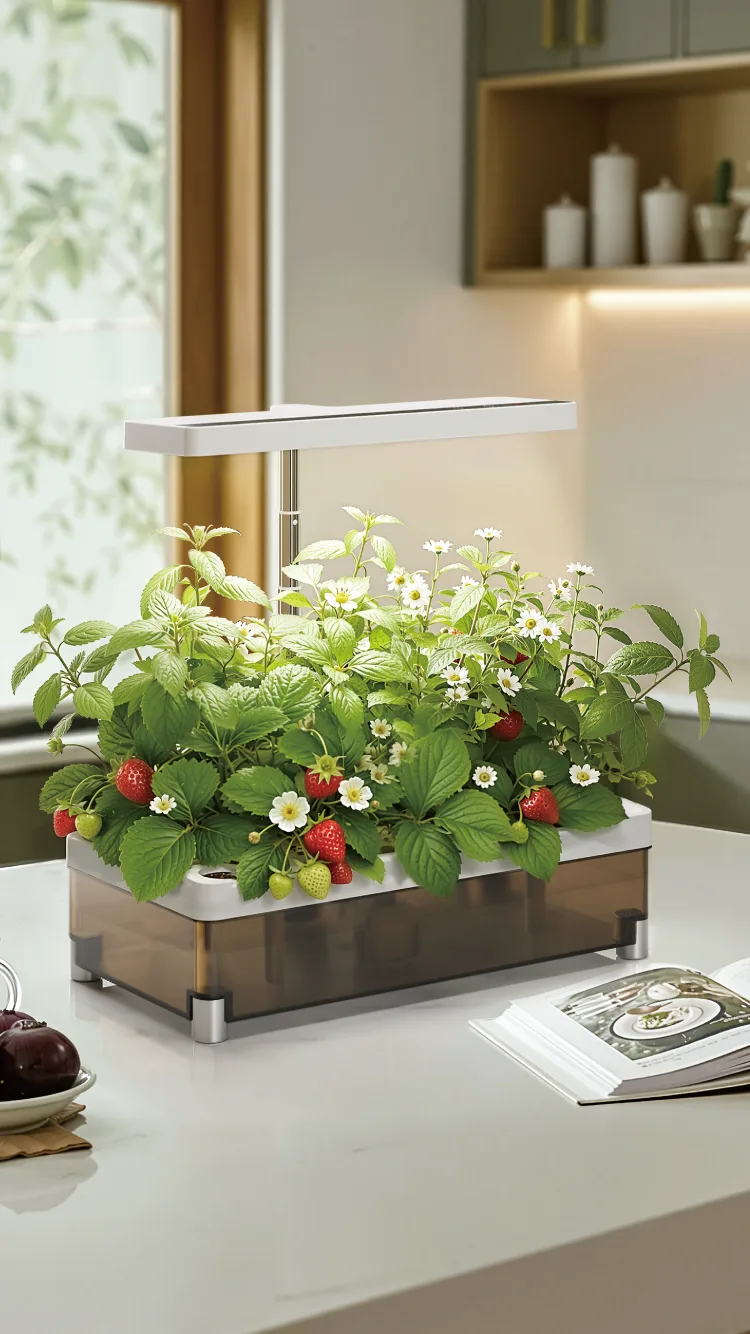 Dong HGS15 He thong lam vuon trong nha bang be trong suot thoi trang