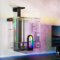 Alternative view of Giá đỡ CPU gắn tường/dưới bàn với đèn RGB CPB-26R