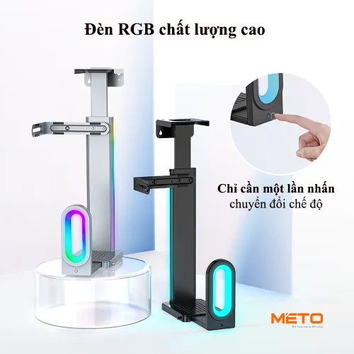 Gia do CPU gan tuong duoi ban voi den RGB CPB 26R 5