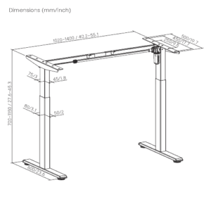 Kich thuoc Ban Nang Ha Dien Dong Co Don S22 22D
