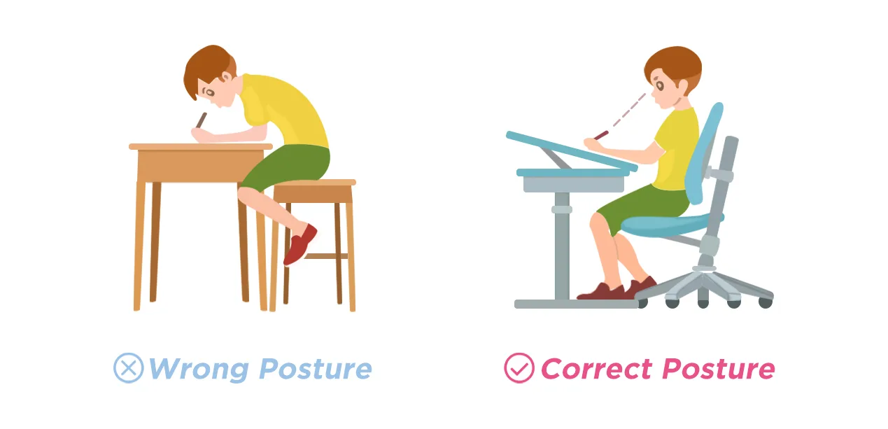 Công thái học cho trẻ em: Phát triển tư thế và thói quen tốt cho cuộc sống